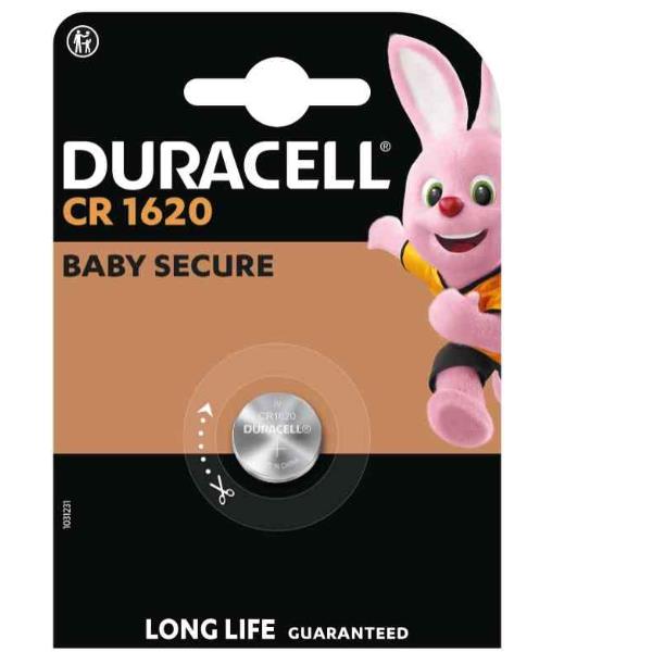 DURACELL DL1620/CR1620 BATTERIA A BOTTONE AL LITIO 3V …