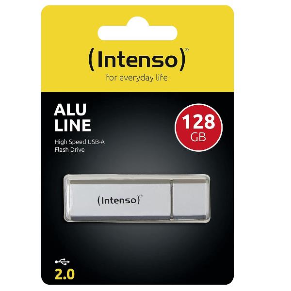 Intenso ALU LINE USB silver 128 GB
