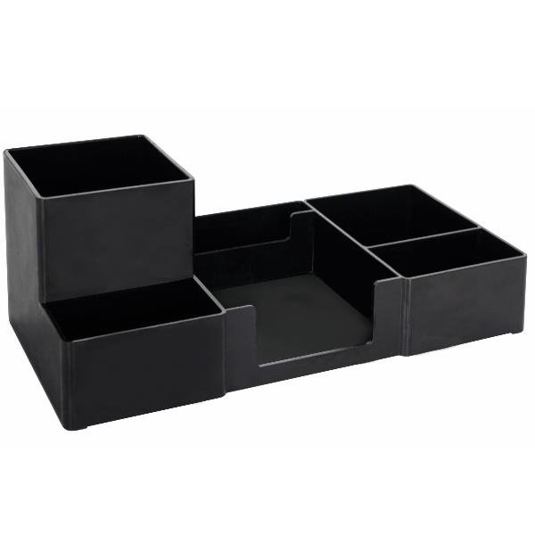 ITERNET PORTAOGGETTI DA SCRIVANIA IN PLASTICA 11.7X24.7X9.3 CM …