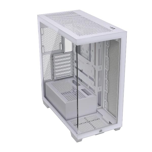 CORSAIR 3500X WHITE MID-TOWER ATX CASE PER PC …
