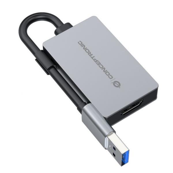 Conceptronic ADATTATORE da USB a HDMI 1.4, 1080P …