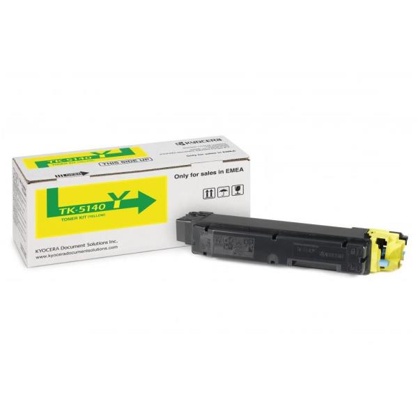KYOCERA MITA TK-5140Y TONER GIALLO PER ECOSYS P6130/M6X30CDN …