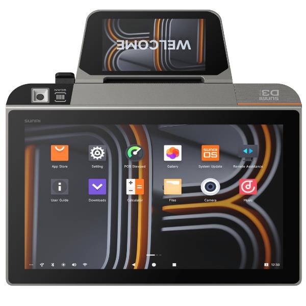 SUNMI D3 MINI 80MM PRINTER LTE CAM SCAN