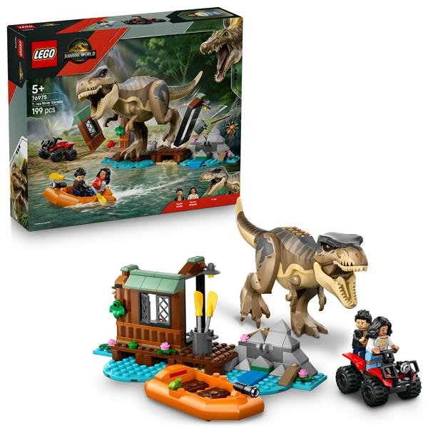 LEGO JURASSIC WORLD FUGA SUL FIUME DAL T …
