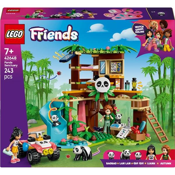 LEGO FRIENDS IL SANTUARIO DEI PANDA CON VEICOLO …