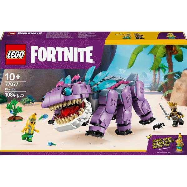 LEGO FORTNITE KLOMBO ACTION FIGURE DI DINO CON …