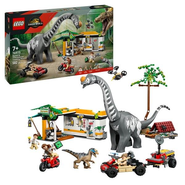 LEGO JURASSIC WORLD ALLA RICERCA DEL RAPTOR E …