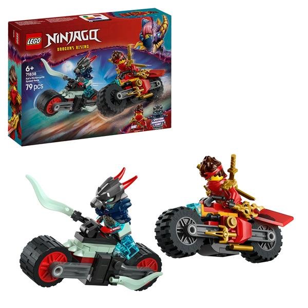 LEGO NINJAGO GARA DI VELOCITÀ SULLA MOTO DI …