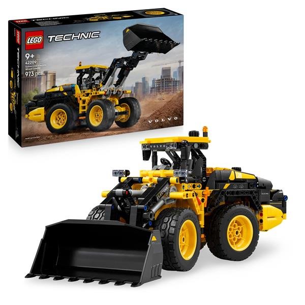 LEGO TECHNIC PALA GOMMATA VOLVO L120 ELECTRIC RUSPA …