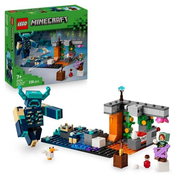 LEGO MINECRAFT L'INCONTRO CON IL SORVEGLIANTE CON MINIFIGURE …
