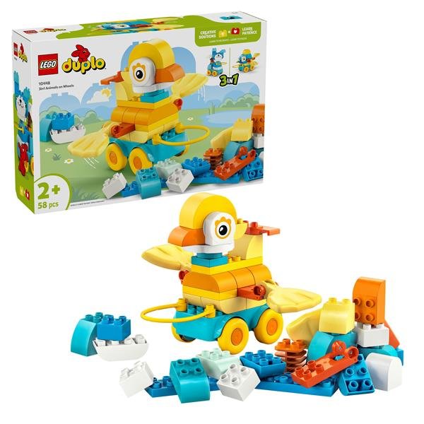 LEGO DUPLO ANIMALI SU RUOTE 3 IN 1 …