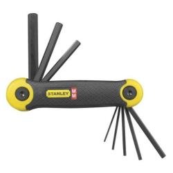 STANLEY SET 8 CHIAVI MASCHIO ESAGONALI 1.5/2/2.5/3/4/5/6/8 MM …