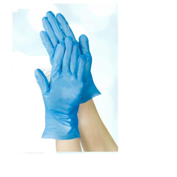 VIVA GUANTI IN TERMOPLASTICA MISURA LARGE BLU CONF …