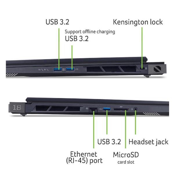 Acer PREDATOR HELIOS 18 AI PH18-73-91LK