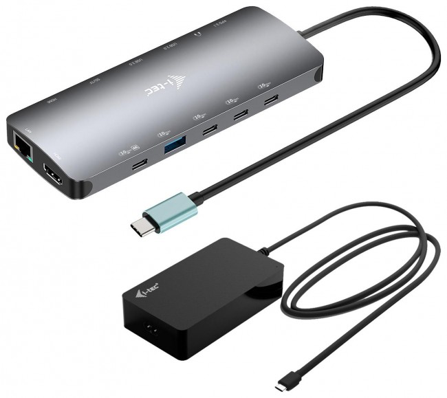 i-tec Metal USB-C Nano 3x Display Dock, 2x …