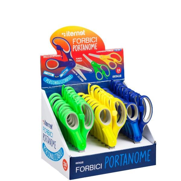 KOALA ESPOSITORE FORBICI 13 CM CON PORTANOME MANICO …