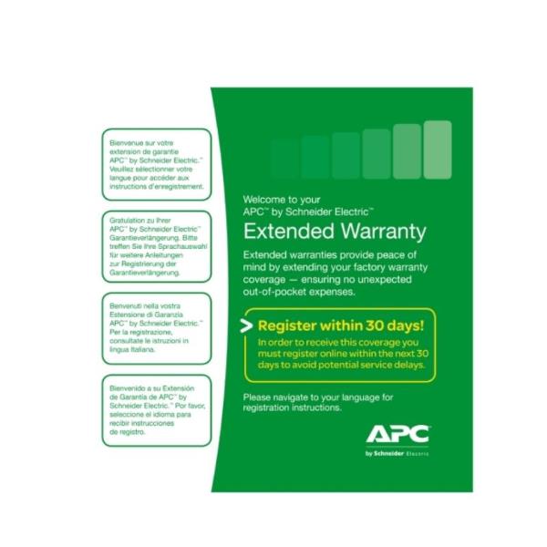 APC Extended Warranty - Contratto di assistenza esteso …