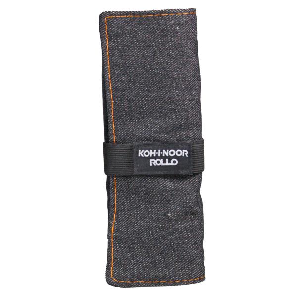 KOH-I-NOOR ASTUCCIO ARROTOLABILE IN JEANS 24 SCOMPARTI E …