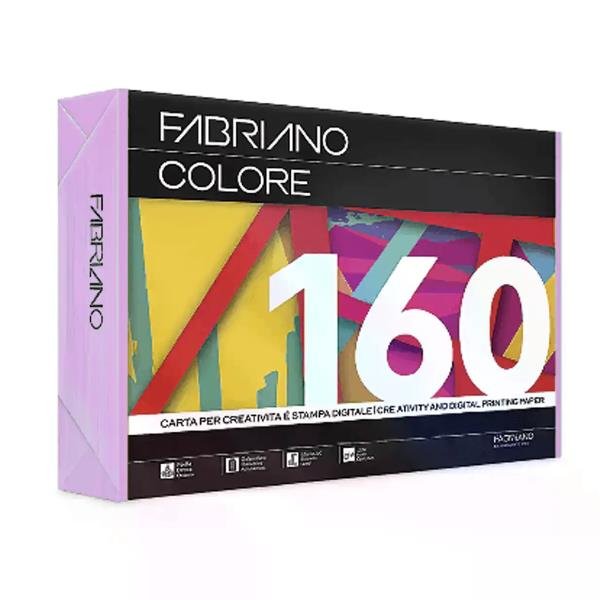 FABRIANO COLORE LAVANDA A4 160G