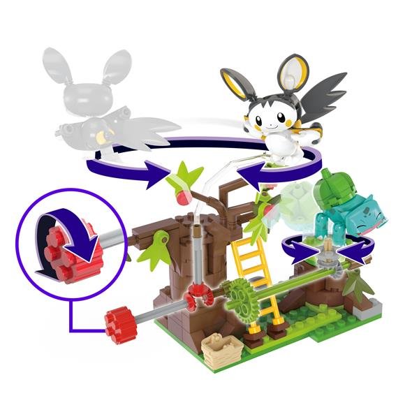 MATTEL MEGA POKEMON IL BOSCO INCANTATO DI EMULGA …
