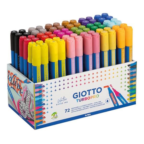 GIOTTO TURBO PRO SCHOOL PACK ESPOSITORE PENNARELLI A …