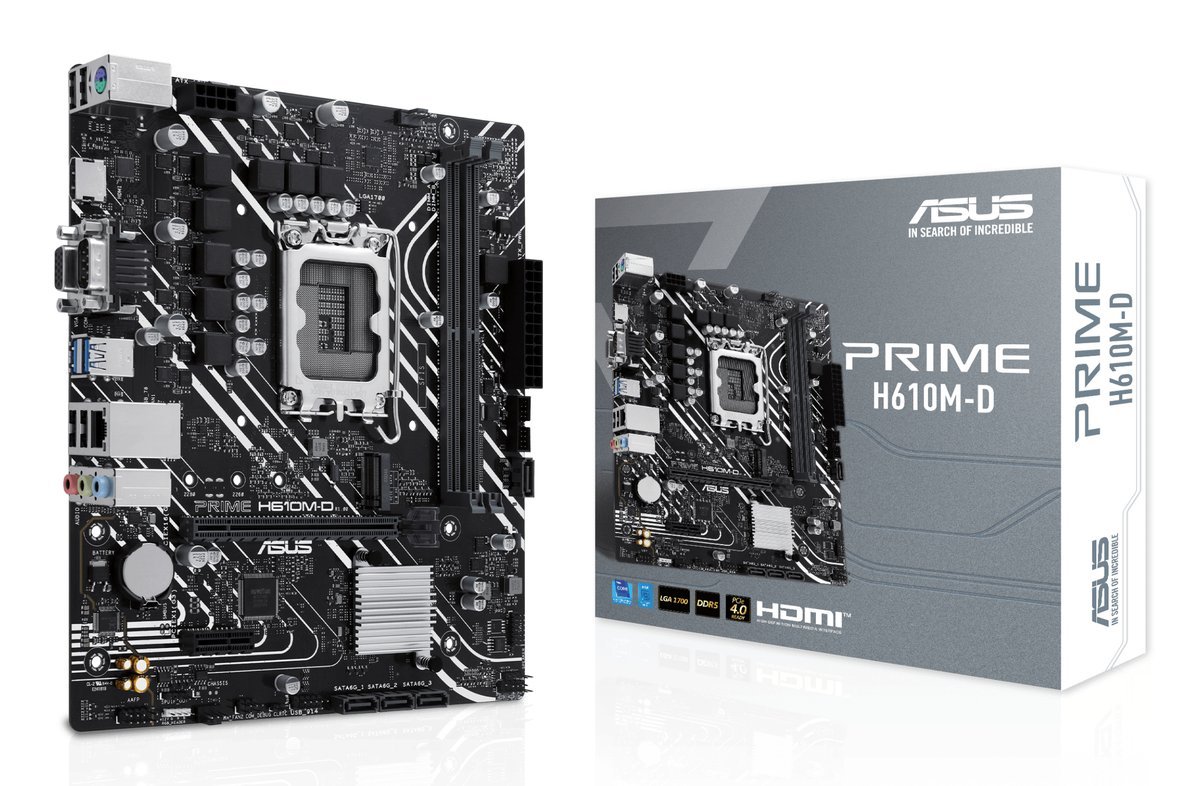 ASUS PRIME H610M-D Intel H610 LGA 1700 micro …