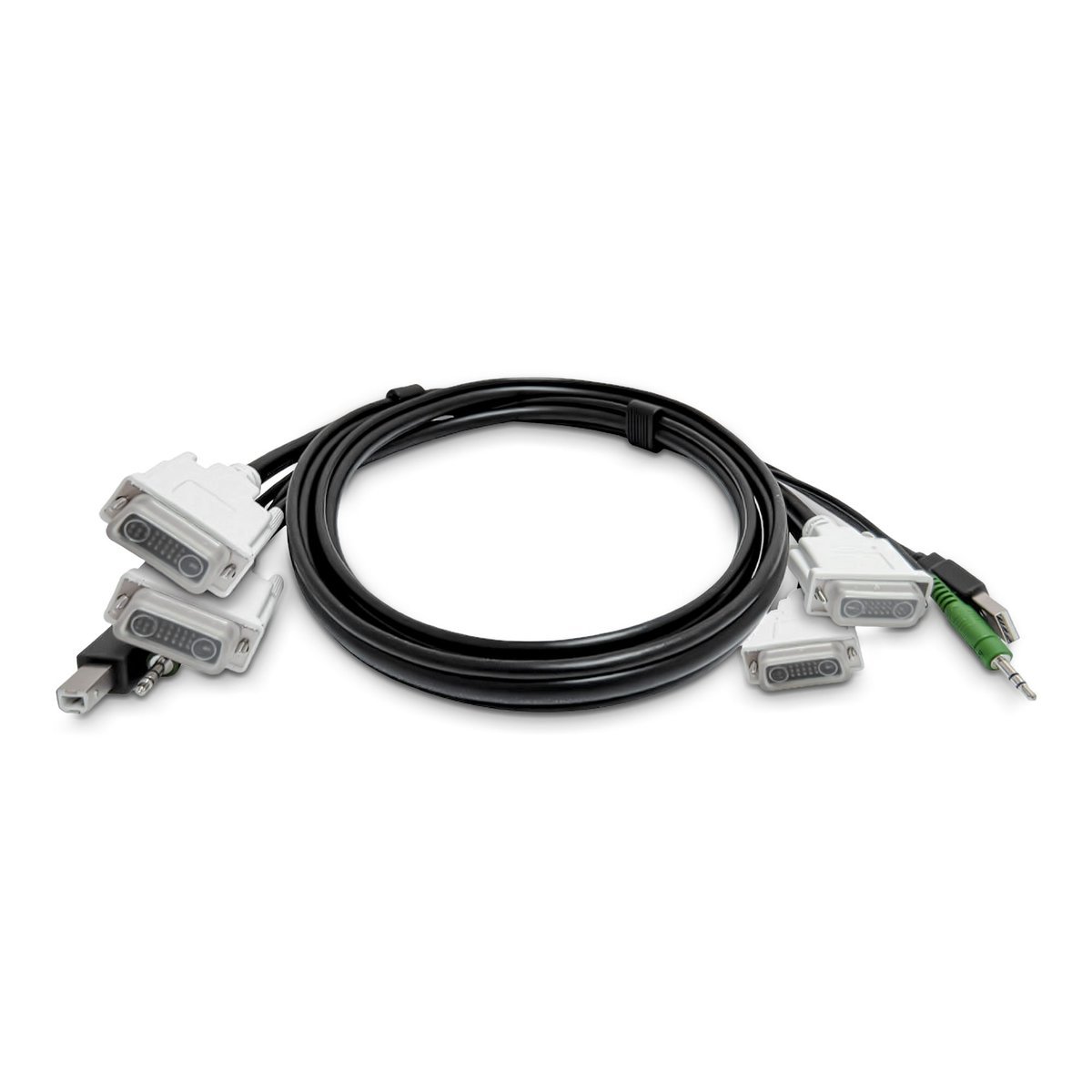 STARTECH CAVO KVM 2 DISPLAYPORT, USB