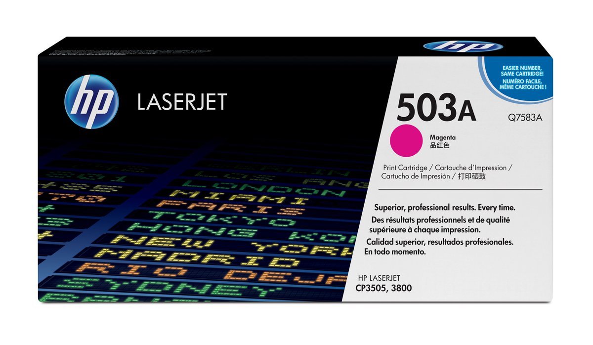 HP 503A cartuccia toner 1 pezzo(i) Originale Magenta