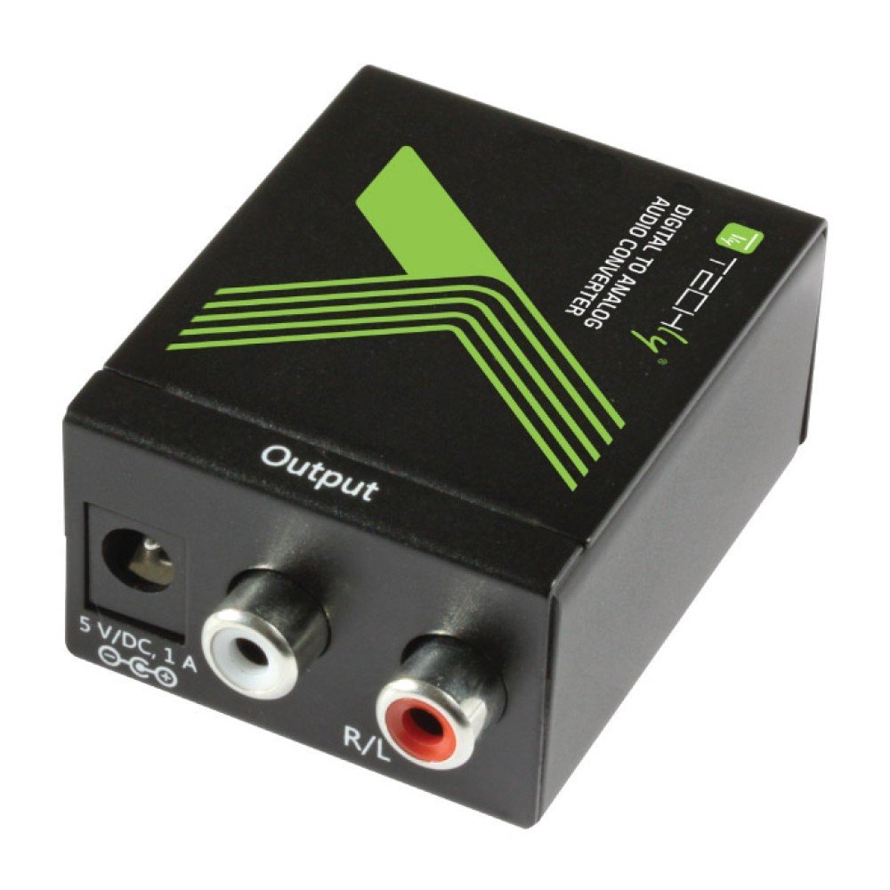 Techly IDATA SPDIF-3 Convertitore DAC Digitale SPDIF/Coassiale a …