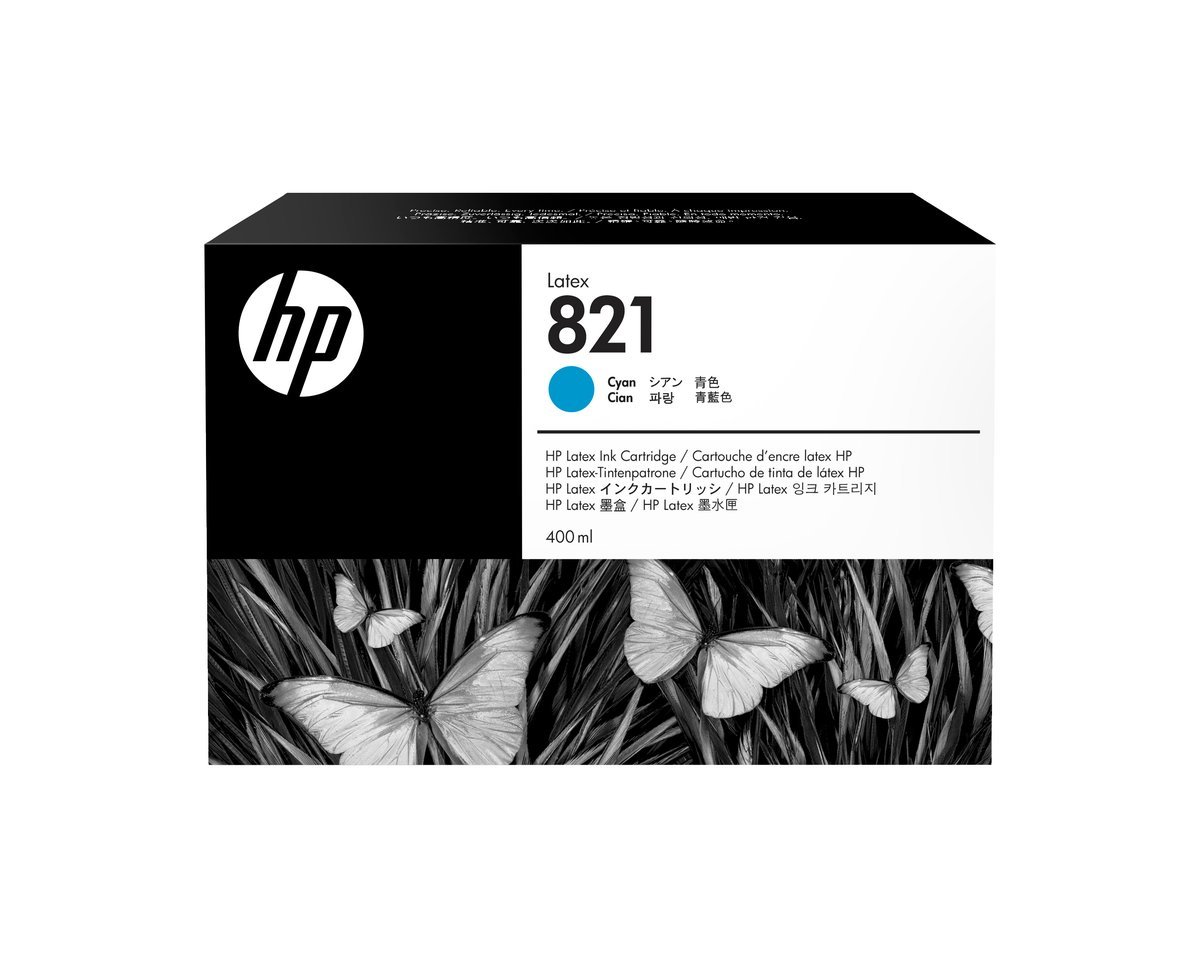 HP INC HP 821A 400 ML CYAN LATEX …