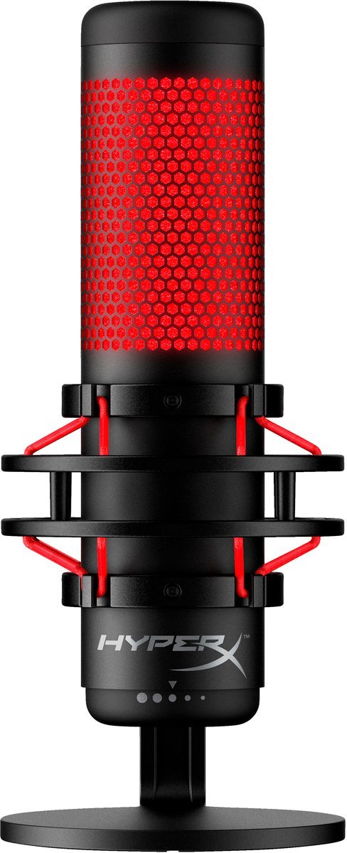 Microfono a condensatore HyperX QuadCast RGB, USB, filtro …
