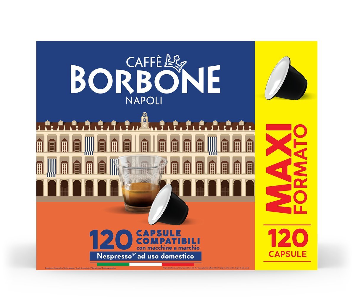 CAPSULE MONODOSE DI CAFFE' MISCELA DECISA NERA COMPATIBILI …