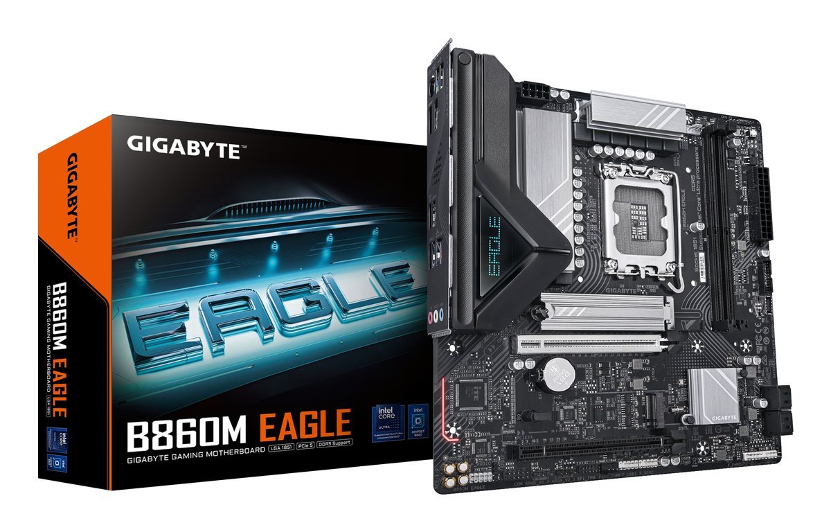GIGABYTE B860M EAGLE scheda madre Intel B860 LGA …