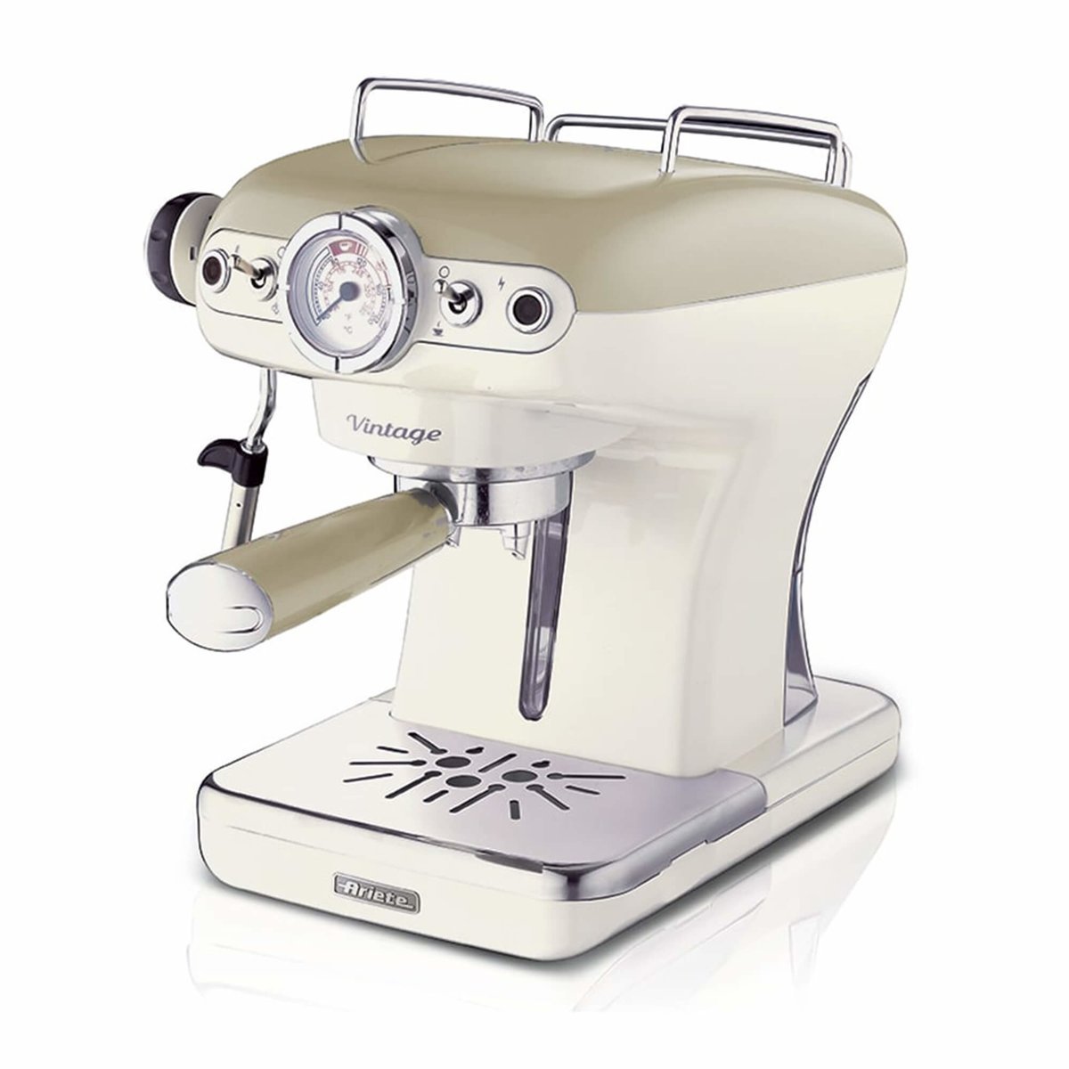 MACCHINA CAFFE ARIETE ESPRESSO 1389 VINTAGE BEIGE POLVERE …