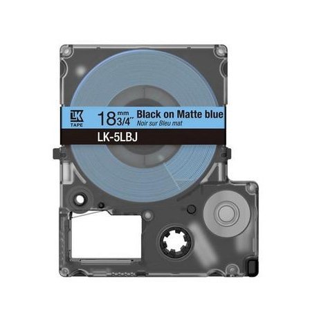 EPSON LABELWORKS LK-4LBJ MATTE TAPE ROTOLO NERO SU …