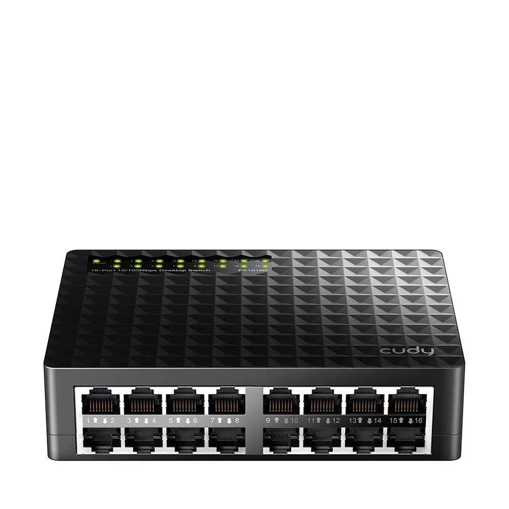 Cudy FS1016D switch di rete Fast Ethernet (10/100) …