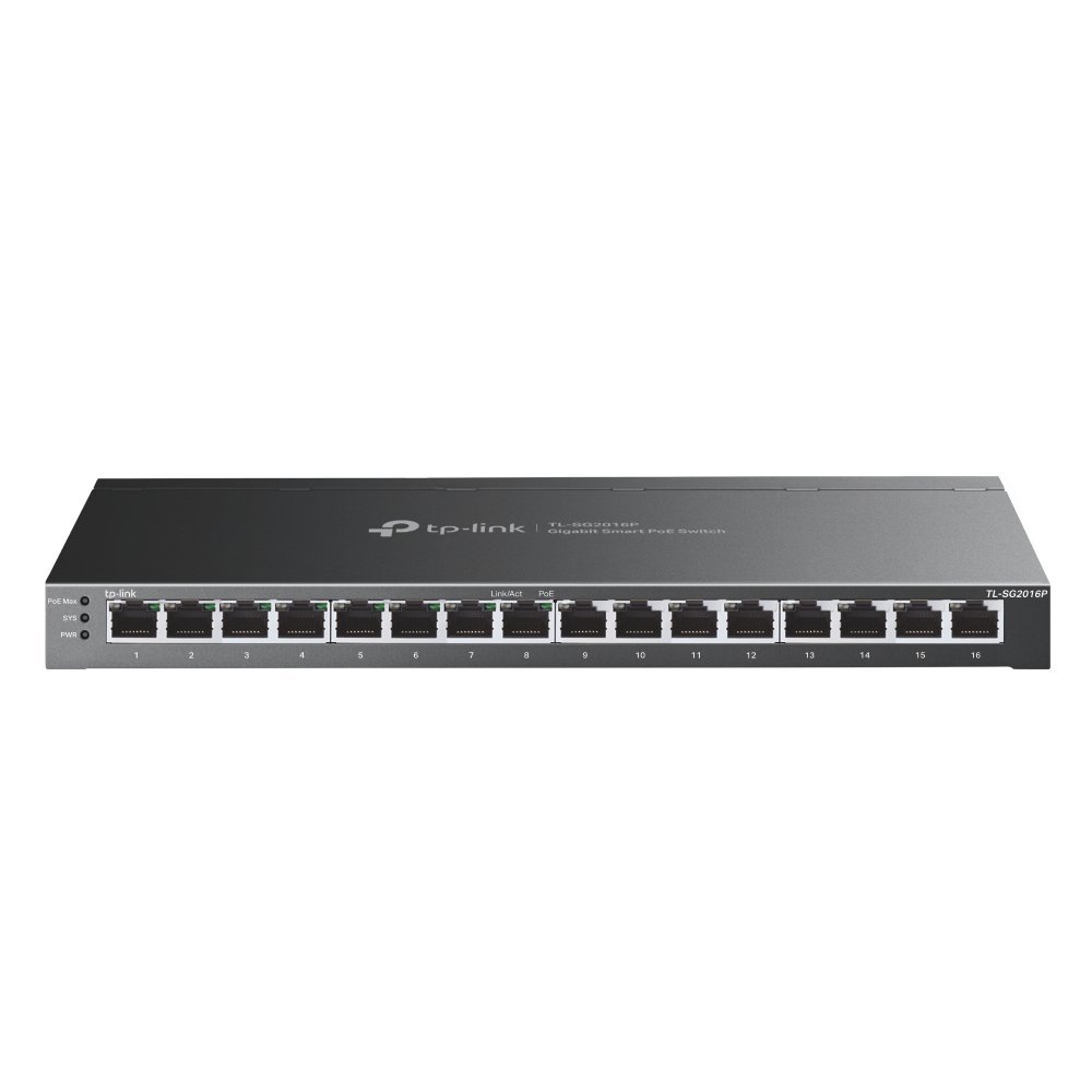 TP-Link JetStream TL-SG2016P switch di rete L2/L3/L4 Gigabit …