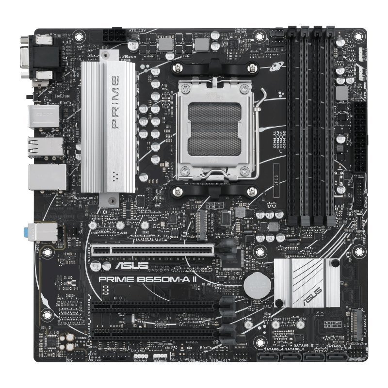 ASUS PRIME B650M-A II-CSM AMD B650 Socket AM5 …