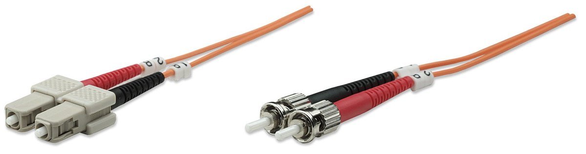 Intellinet 2m ST/SC cavo a fibre ottiche OM1 …