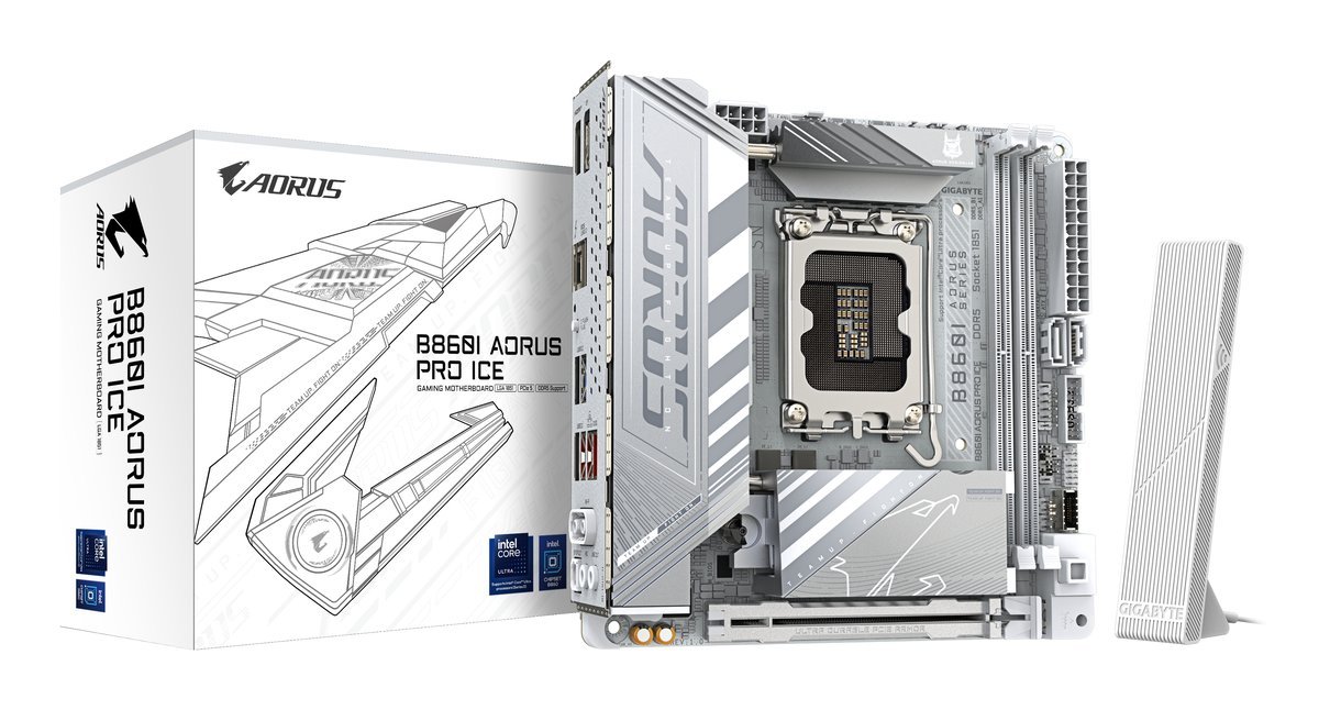 GIGABYTE B860I AORUS PRO ICE scheda madre Intel …