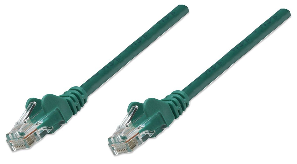 Intellinet 318990 Patchcord UTP 2m C5 verde