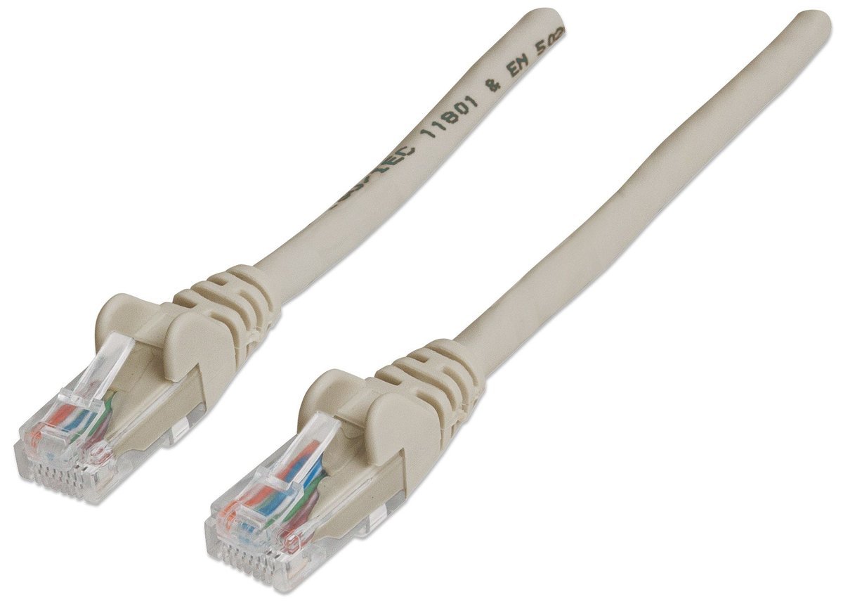 Intellinet RJ-45 M/M, 20m cavo di rete Grigio …