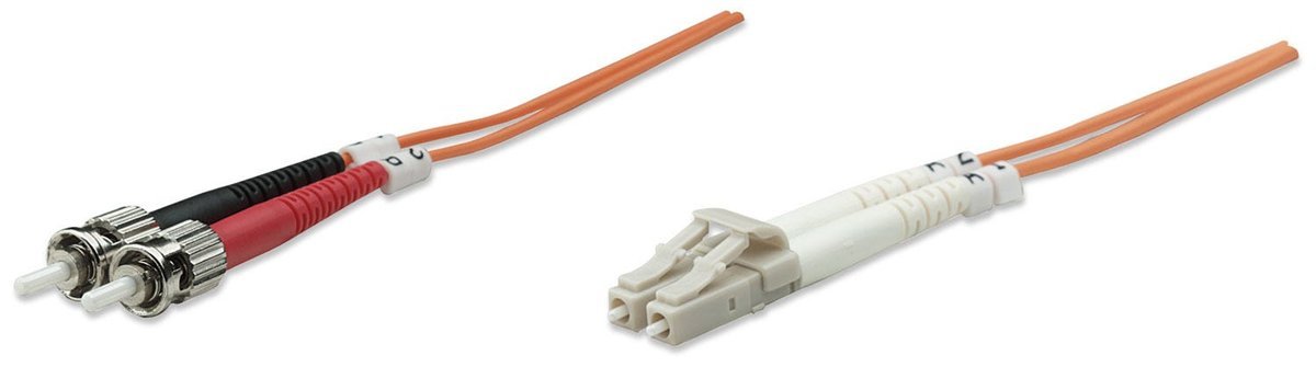 Intellinet 1.0m LC-ST M/M cavo a fibre ottiche …