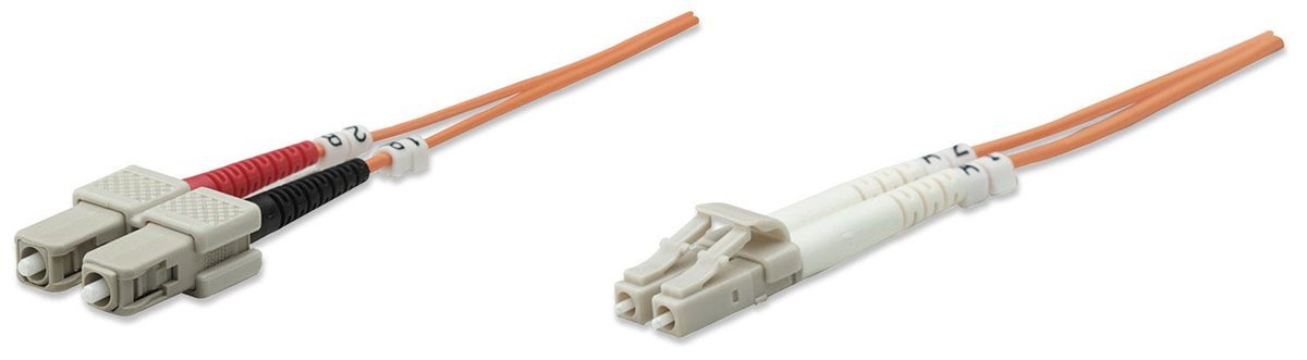 Intellinet 1.0m LC-SC M/M cavo a fibre ottiche …