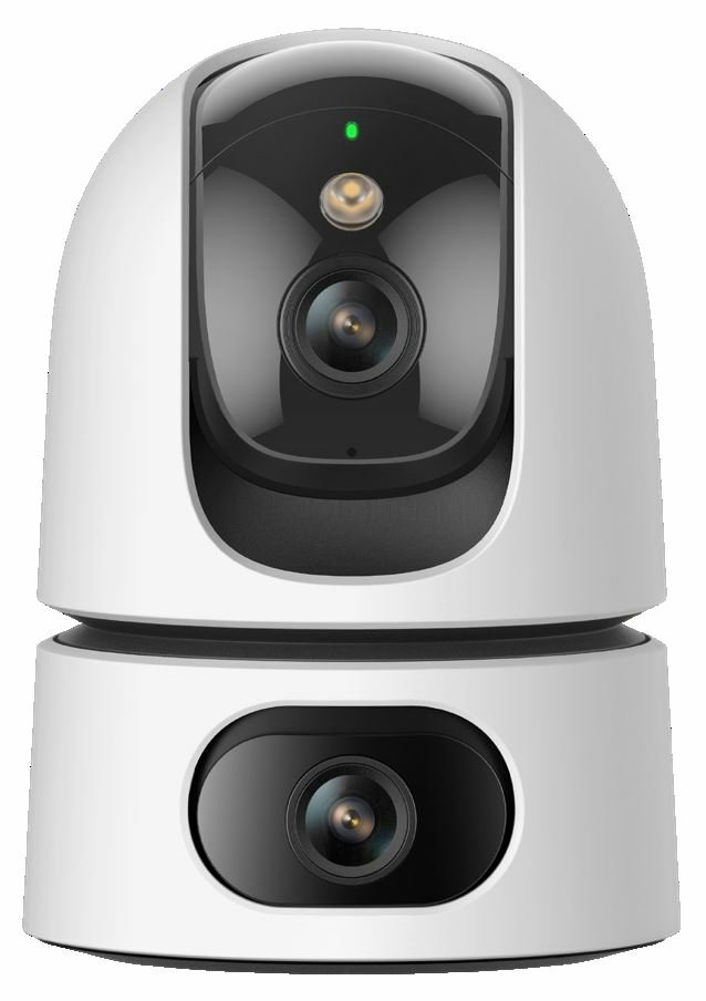 CAMERA DOME 5MP+5MP PTZ SIRENA FARO 3.6MM/IR15/MSD/WIFI6/FC/IMOU SENSE