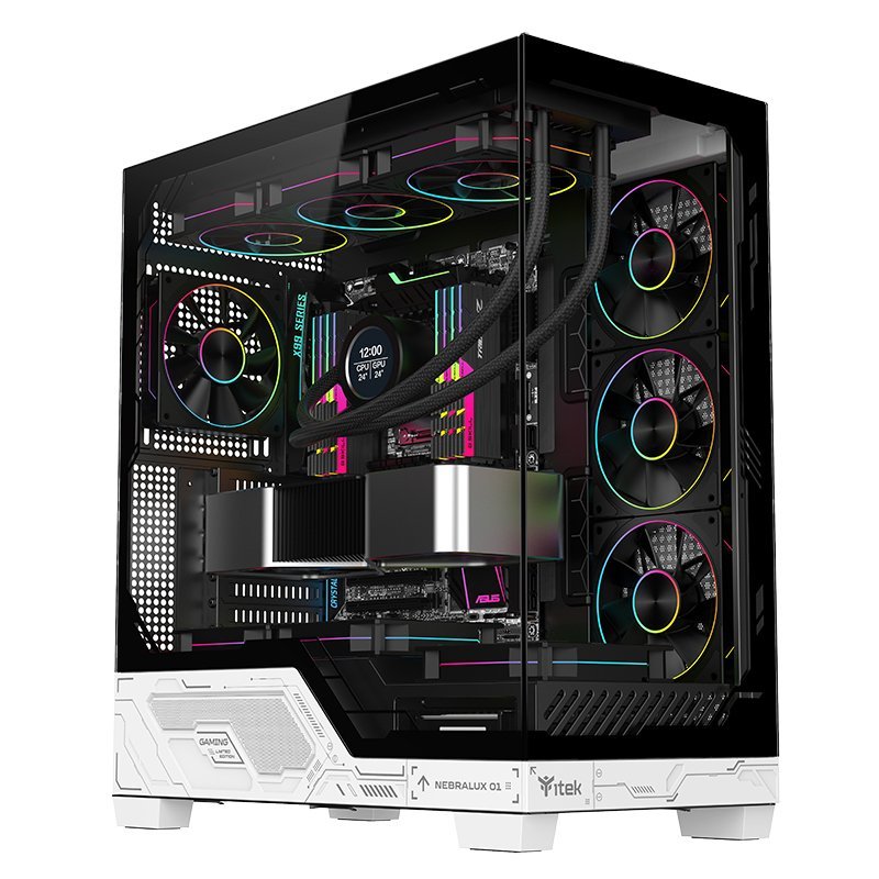 CASE GAMING TOWER NEBRALUX 01 - NO ALIMENTATORE …