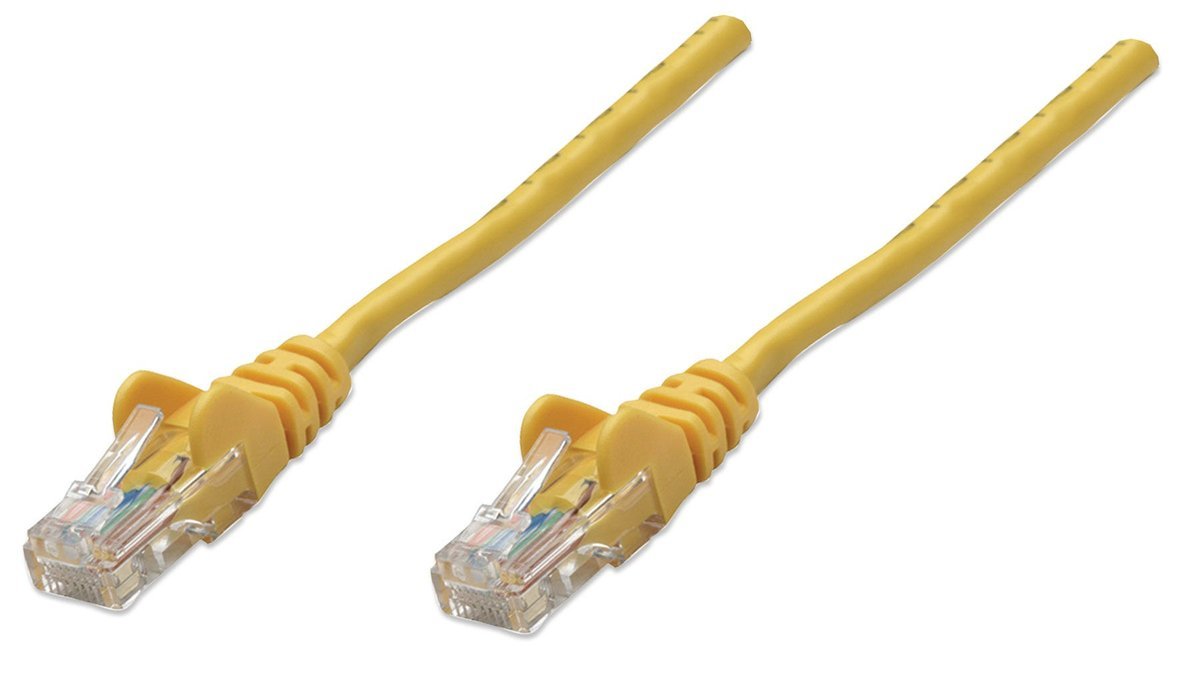 Intellinet Cat5e UTP, 2m cavo di rete Giallo …