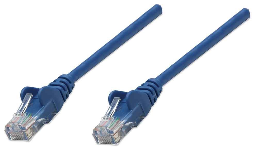 Intellinet 5m Cat5e cavo di rete Blu U/UTP …