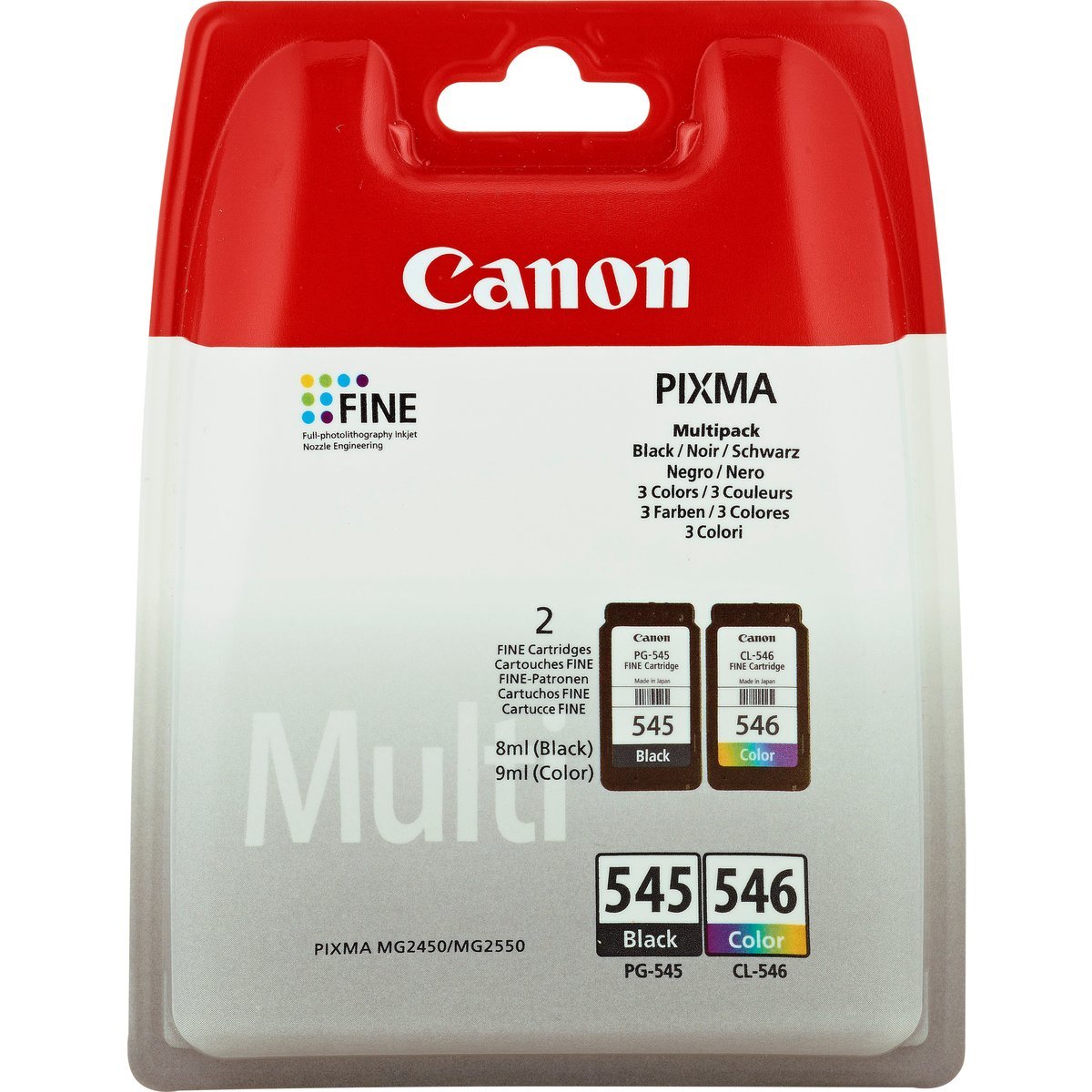 Canon Cartucce d'inchiostro Multipack PG-545 BK / Cl-546 …