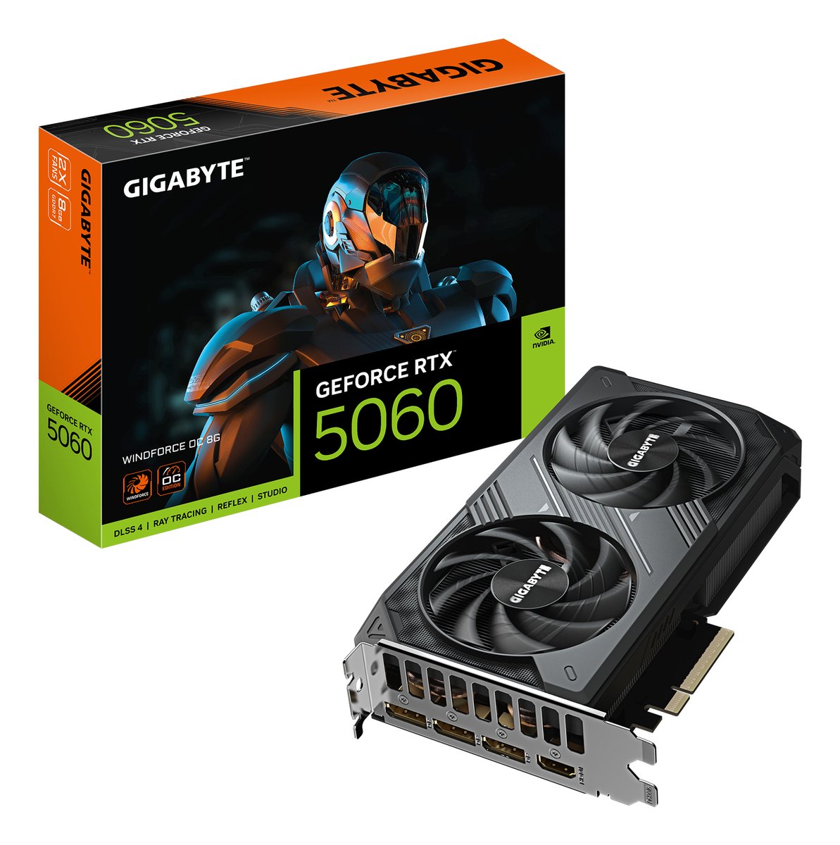 GIGABYTE GeForce RTX 5060 WINDFORCE OC 8G Scheda …